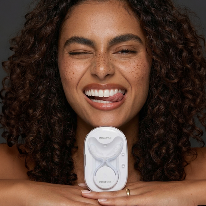 Pro Dual-Light Teeth Whitening Kit — Blue + Red LED