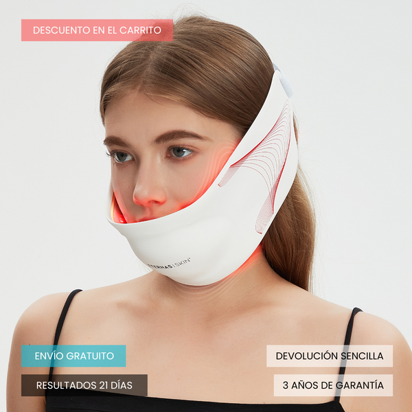 Lifting Facial Reafirmante y Alivio del Dolor - LED Infrarroja 830nm