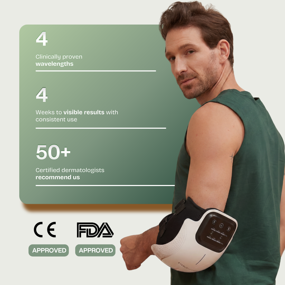 Cordless Knee Massager — Infrared, Heat, Vibration & Laser Therapy