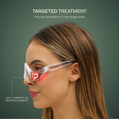 Eye Repair Wand — 630nm Red LED + EMS Microcurrent