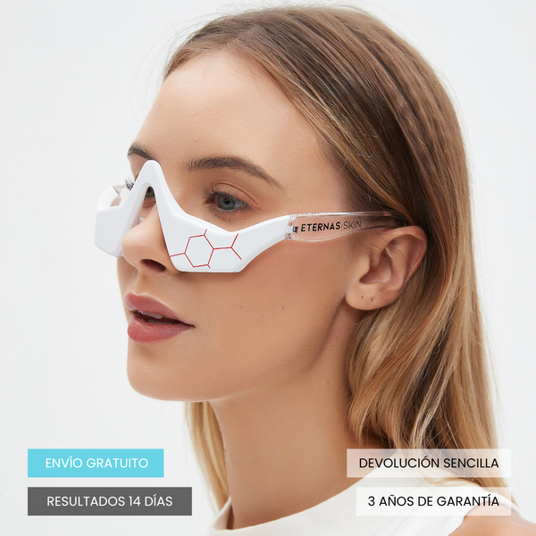 Reparador de bolsas e olheiras LED e EMS 