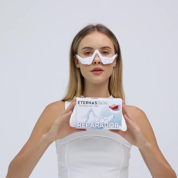 Reparador Bolsas y Ojeras con LED y Microcorriente